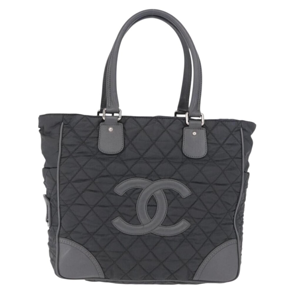 Chanel Vintage CC Quilted Nylon Medium